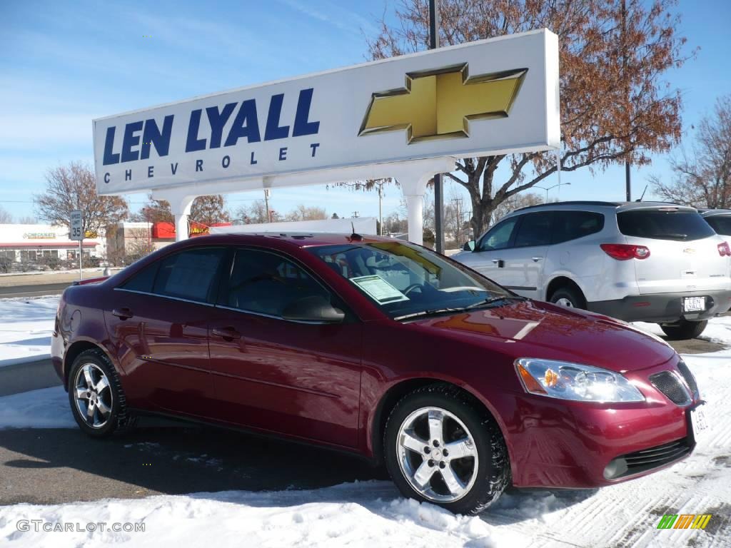 Sport Red Metallic Pontiac G6