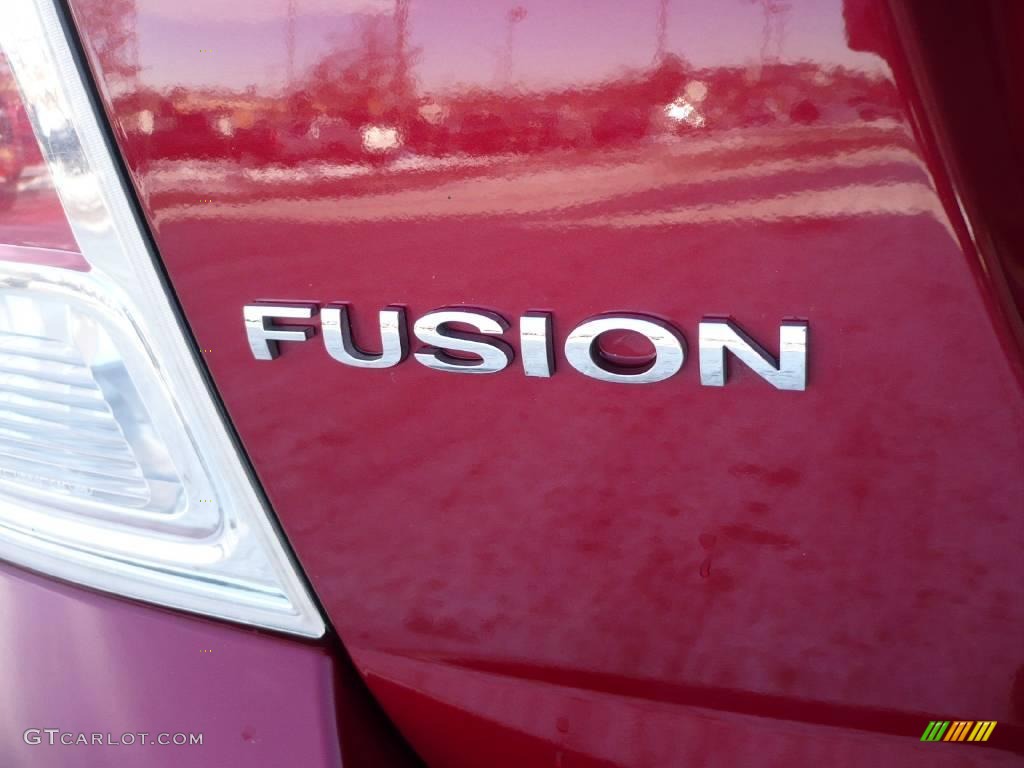 2008 Fusion SE V6 - Redfire Metallic / Medium Light Stone photo #12