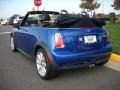 2006 Hyper Blue Metallic Mini Cooper S Convertible  photo #3