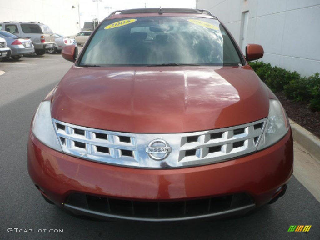 2005 Murano SL - Sunlit Copper Metallic / Charcoal photo #2