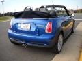 2006 Hyper Blue Metallic Mini Cooper S Convertible  photo #5