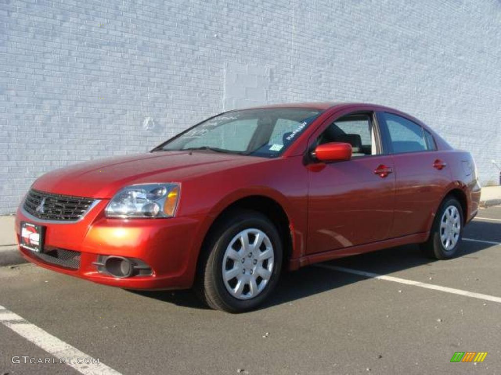 2009 Rave Red Pearl Mitsubishi Galant ES 23181889 Car