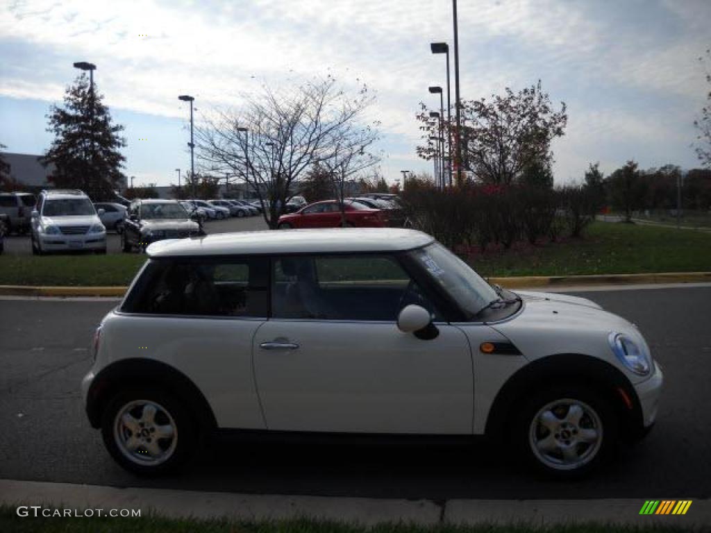 2007 Cooper Hardtop - Pepper White / Grey/Carbon Black photo #6