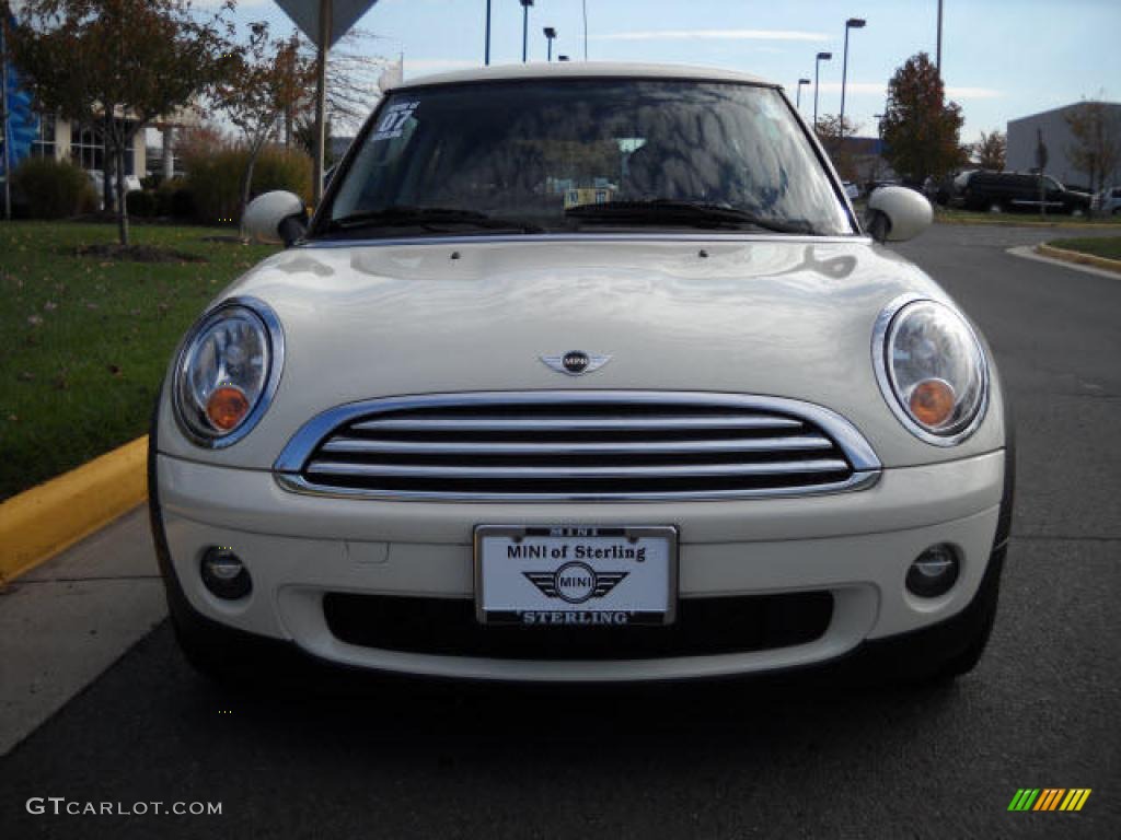 2007 Cooper Hardtop - Pepper White / Grey/Carbon Black photo #8