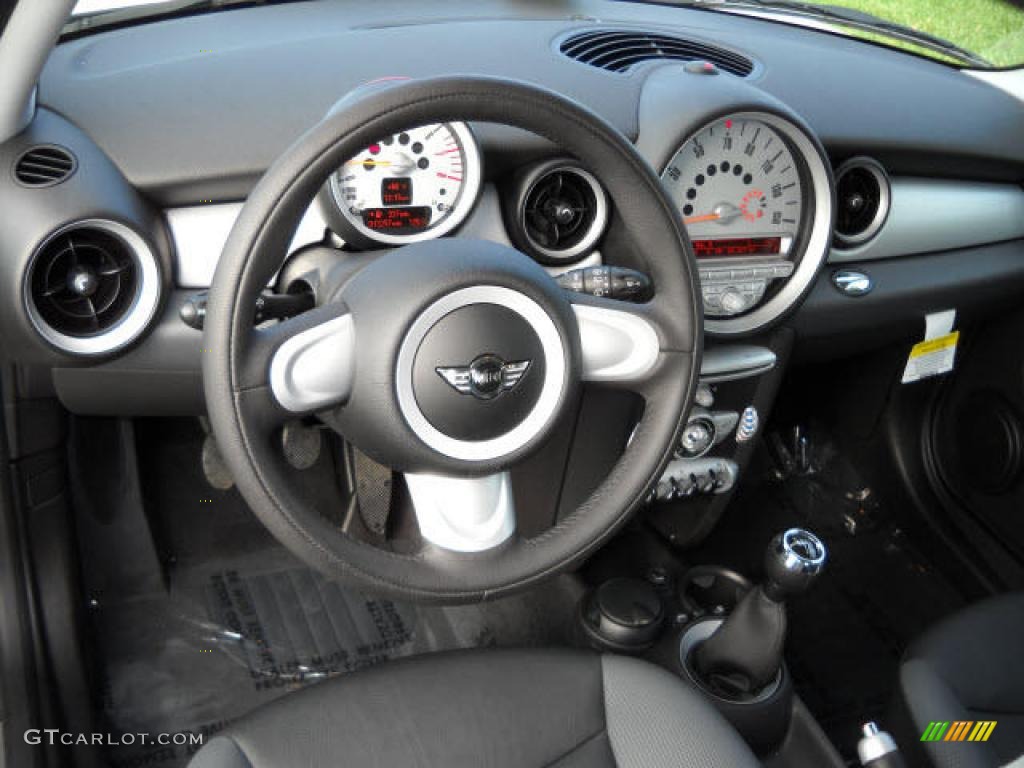 2007 Cooper Hardtop - Pepper White / Grey/Carbon Black photo #10