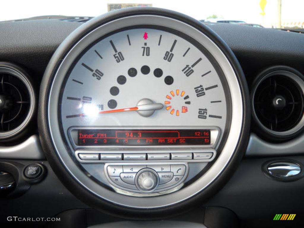 2007 Cooper Hardtop - Pepper White / Grey/Carbon Black photo #11