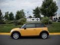 2007 Mellow Yellow Mini Cooper S Hardtop  photo #2