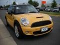 2007 Mellow Yellow Mini Cooper S Hardtop  photo #7