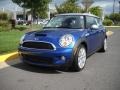 2008 Lightning Blue Metallic Mini Cooper S Clubman  photo #1