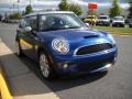 2008 Lightning Blue Metallic Mini Cooper S Clubman  photo #7