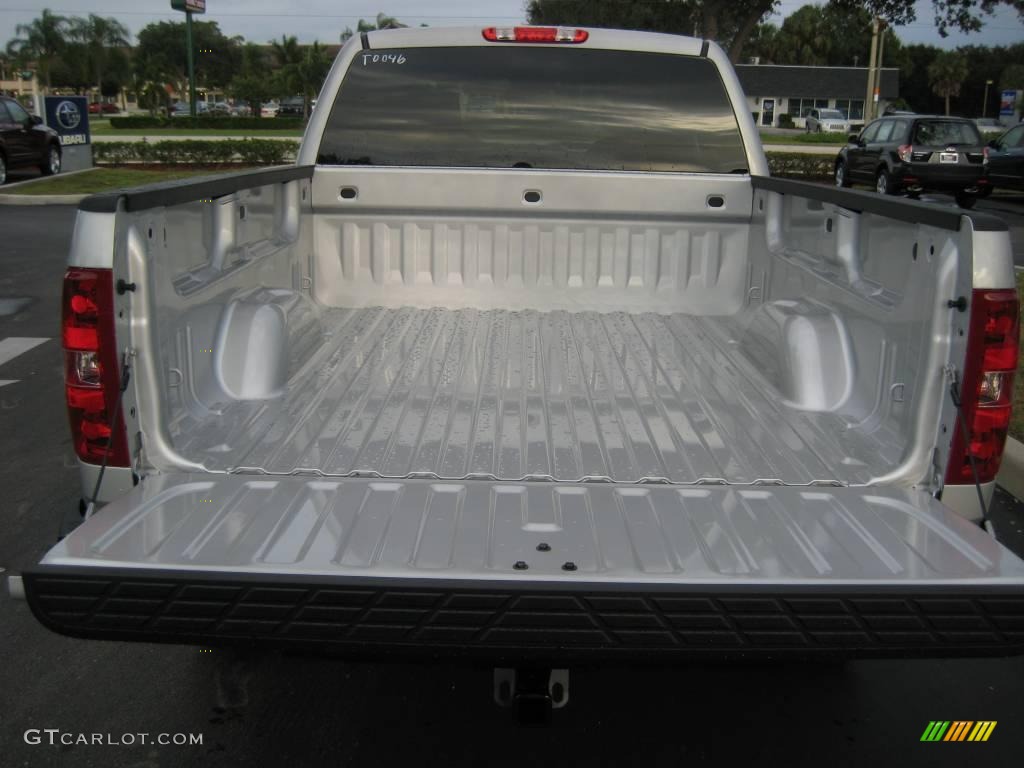 2010 Silverado 1500 LT Extended Cab - Sheer Silver Metallic / Ebony photo #6