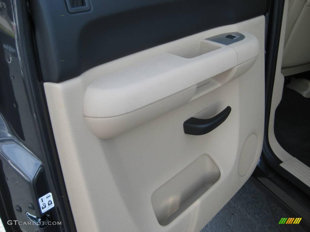 2010 Silverado 1500 LT Crew Cab - Taupe Gray Metallic / Light Cashmere/Ebony photo #8