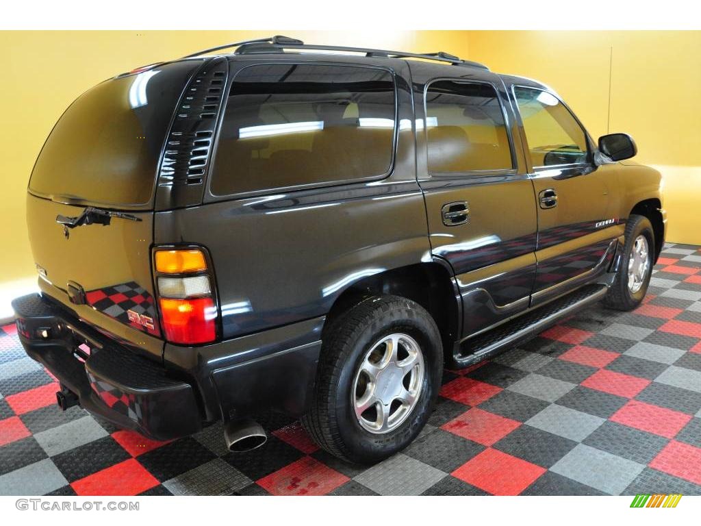 2004 Yukon Denali AWD - Onyx Black / Stone Gray photo #6