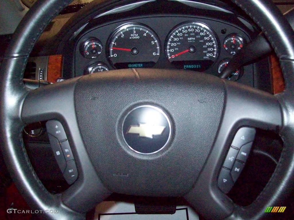 2007 Silverado 1500 LTZ Extended Cab 4x4 - Victory Red / Ebony Black photo #14