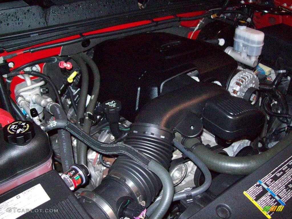 2007 Silverado 1500 LTZ Extended Cab 4x4 - Victory Red / Ebony Black photo #28