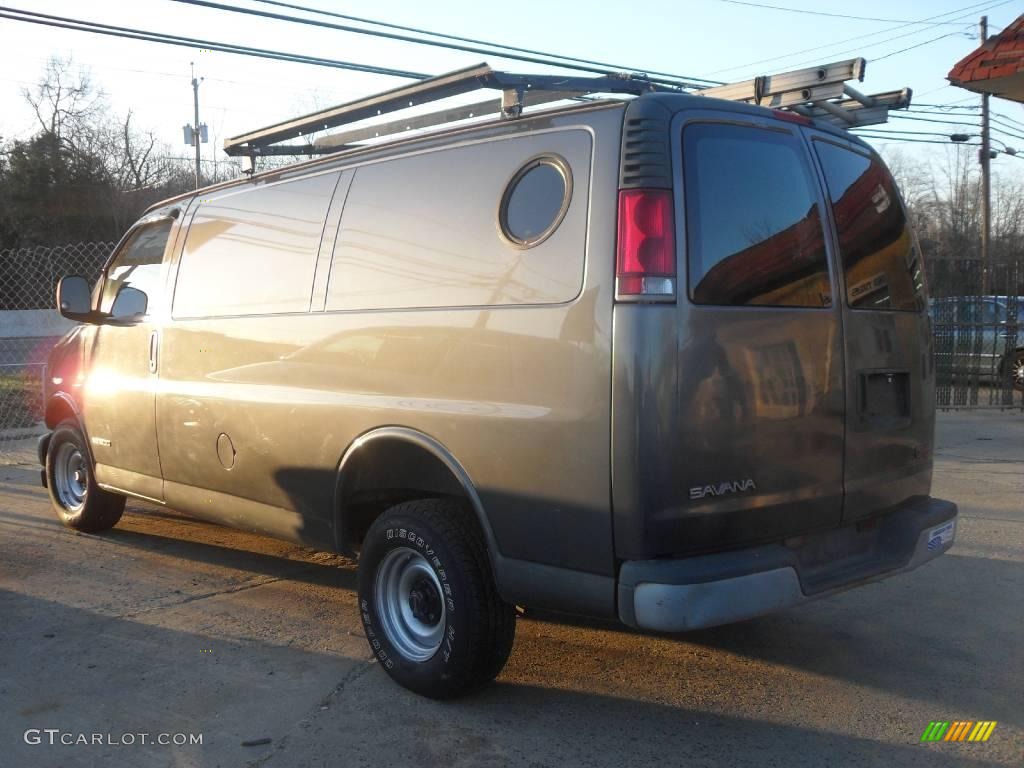 2000 Savana Van 1500 Cargo - Storm Gray Metallic / Pewter photo #3