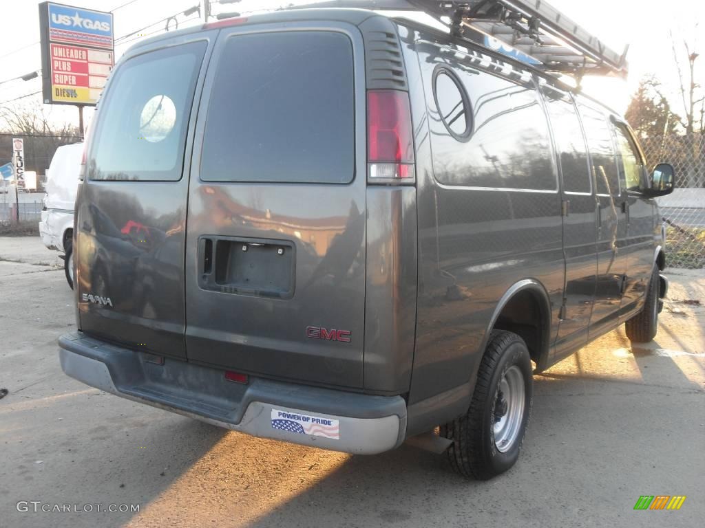 2000 Savana Van 1500 Cargo - Storm Gray Metallic / Pewter photo #4