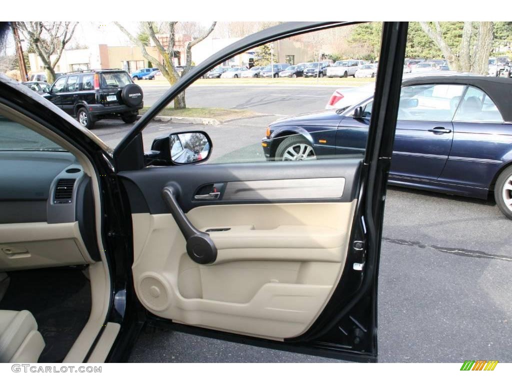 2008 CR-V EX-L 4WD - Nighthawk Black Pearl / Ivory photo #14