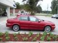 2008 Chili Red Metallic Jaguar X-Type 3.0 Sedan  photo #10