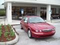 2008 Chili Red Metallic Jaguar X-Type 3.0 Sedan  photo #12