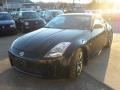 2003 Super Black Nissan 350Z Enthusiast Coupe  photo #2