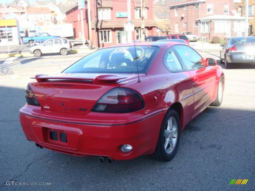 2000 Grand Am GT Coupe - Bright Red / Dark Pewter photo #4