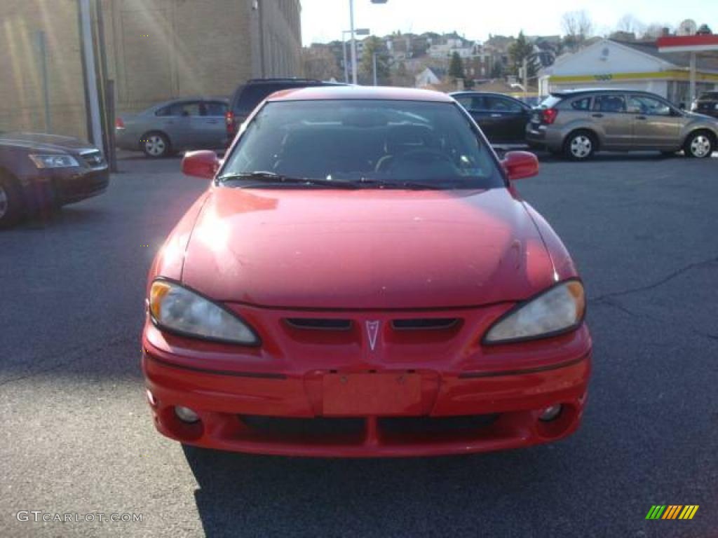 2000 Grand Am GT Coupe - Bright Red / Dark Pewter photo #6