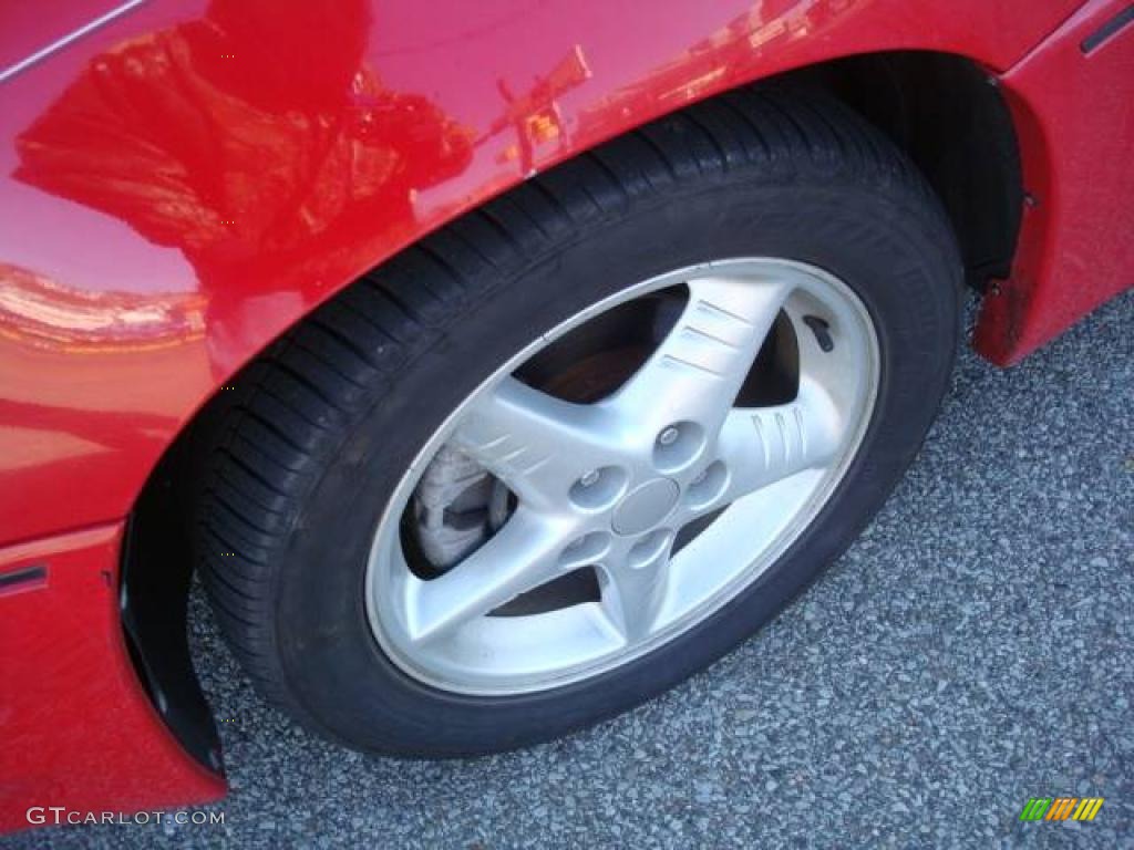 2000 Grand Am GT Coupe - Bright Red / Dark Pewter photo #7