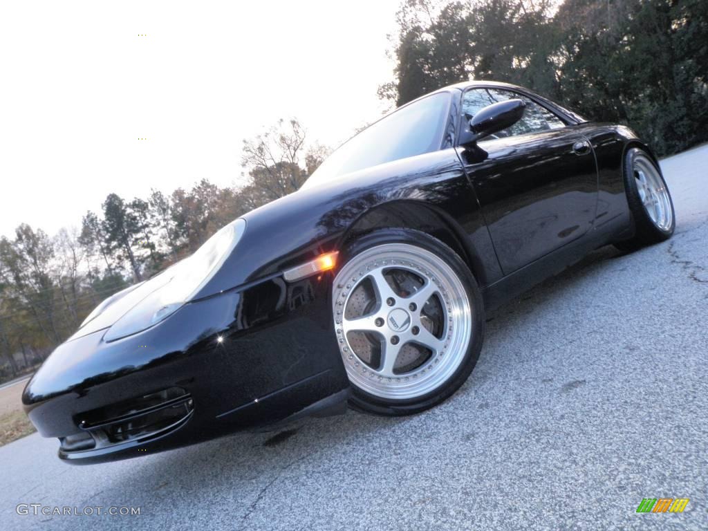 1999 911 Carrera Cabriolet - Black / Black photo #1