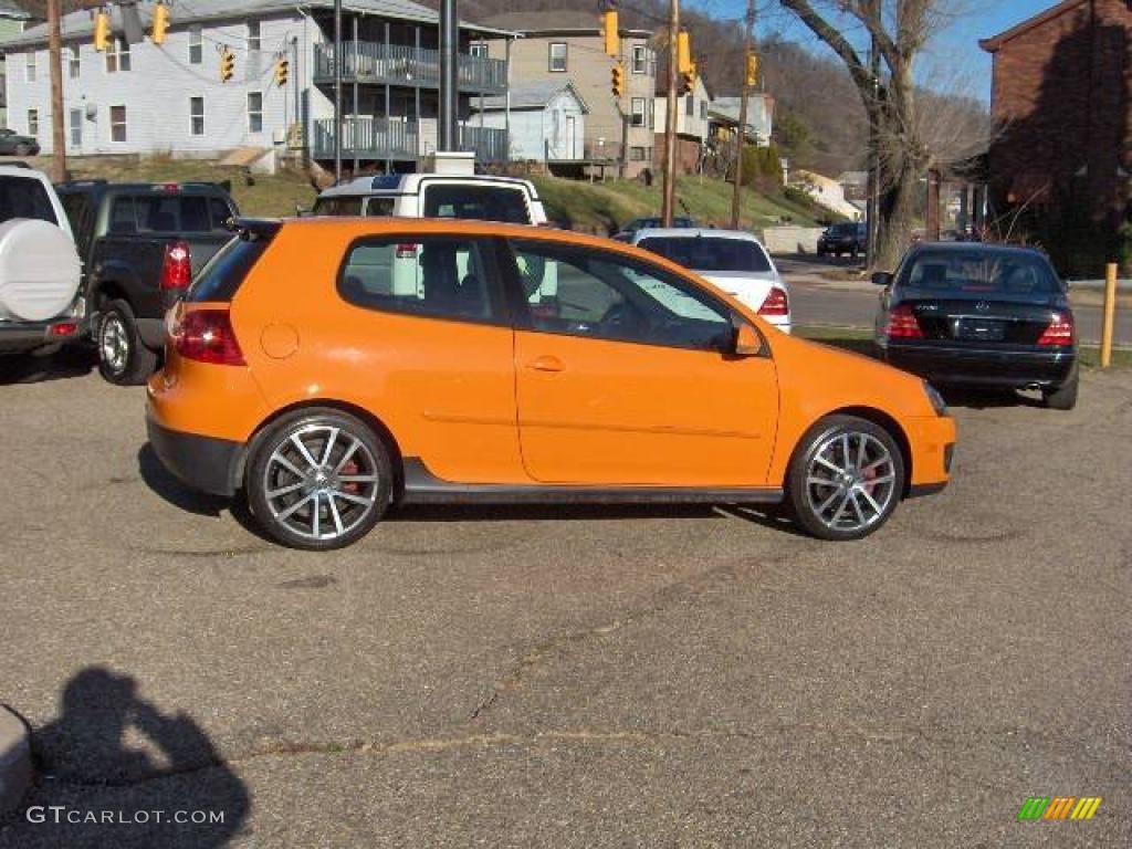 Fahrenheit Orange Volkswagen GTI