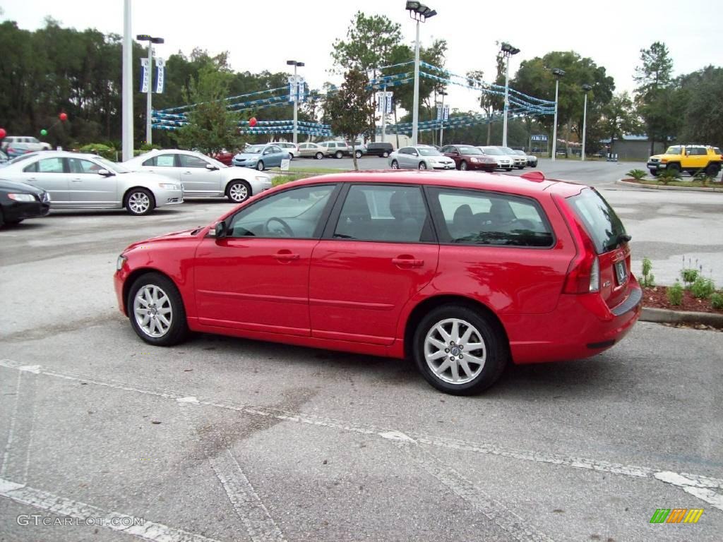 2009 V50 2.4i - Passion Red / Off Black photo #6