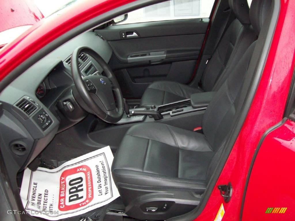 2009 V50 2.4i - Passion Red / Off Black photo #14