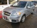 Cosmic Silver Metallic - Aveo LS Sedan Photo No. 4