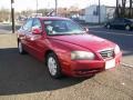 2004 Crimson Dark Red Hyundai Elantra GLS Sedan  photo #3