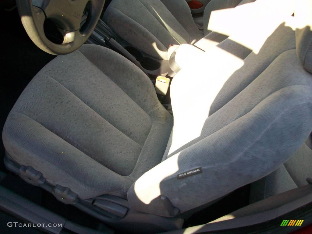 2004 Elantra GLS Sedan - Crimson Dark Red / Gray photo #10
