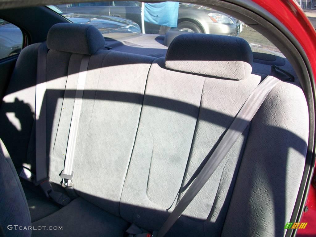 2004 Elantra GLS Sedan - Crimson Dark Red / Gray photo #24