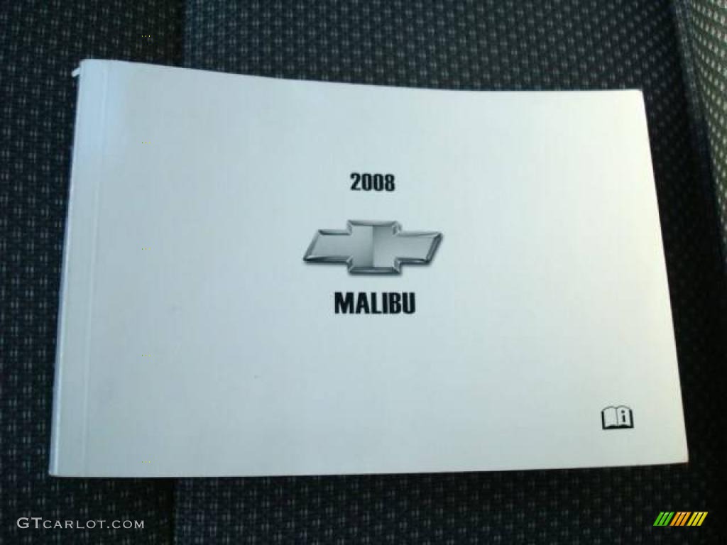 2008 Malibu LS Sedan - Dark Gray Metallic / Titanium Gray photo #21