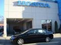 2007 Nighthawk Black Pearl Honda Civic LX Sedan  photo #1