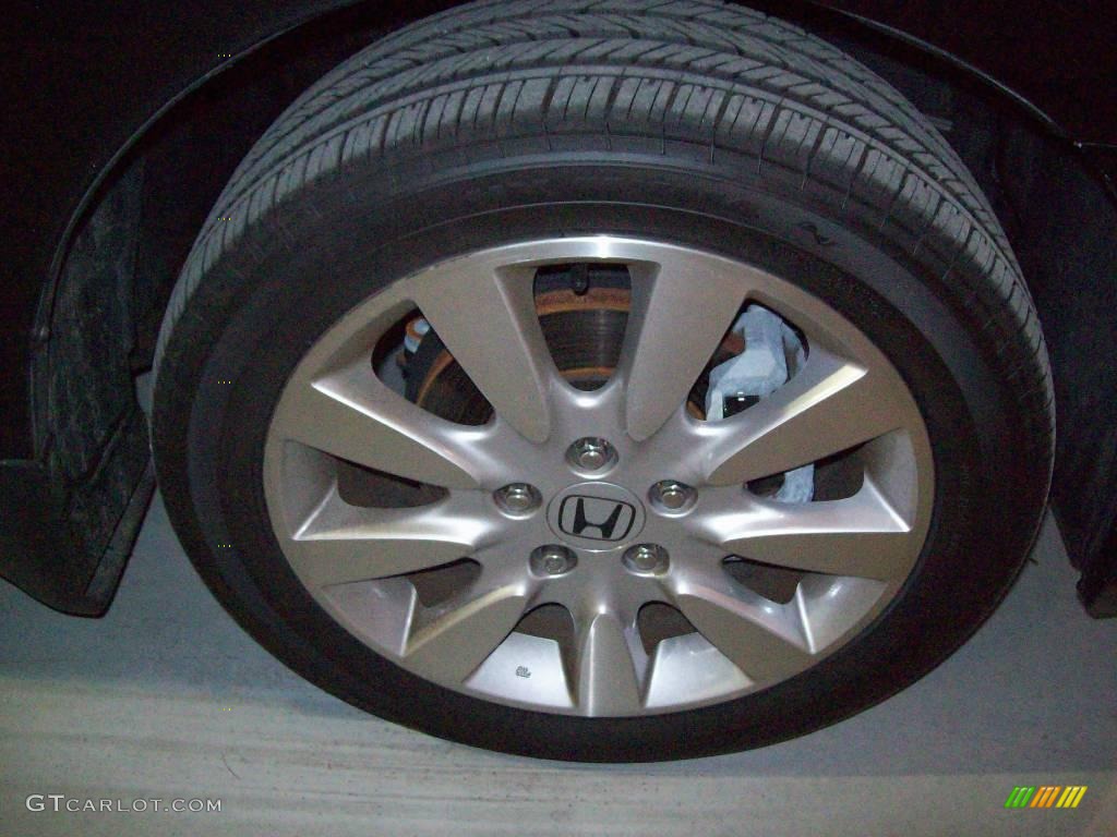 2007 Accord EX-L V6 Sedan - Nighthawk Black Pearl / Ivory photo #8