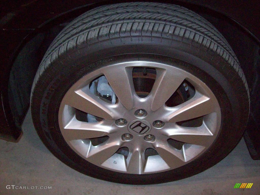 2007 Accord EX-L V6 Sedan - Nighthawk Black Pearl / Ivory photo #9