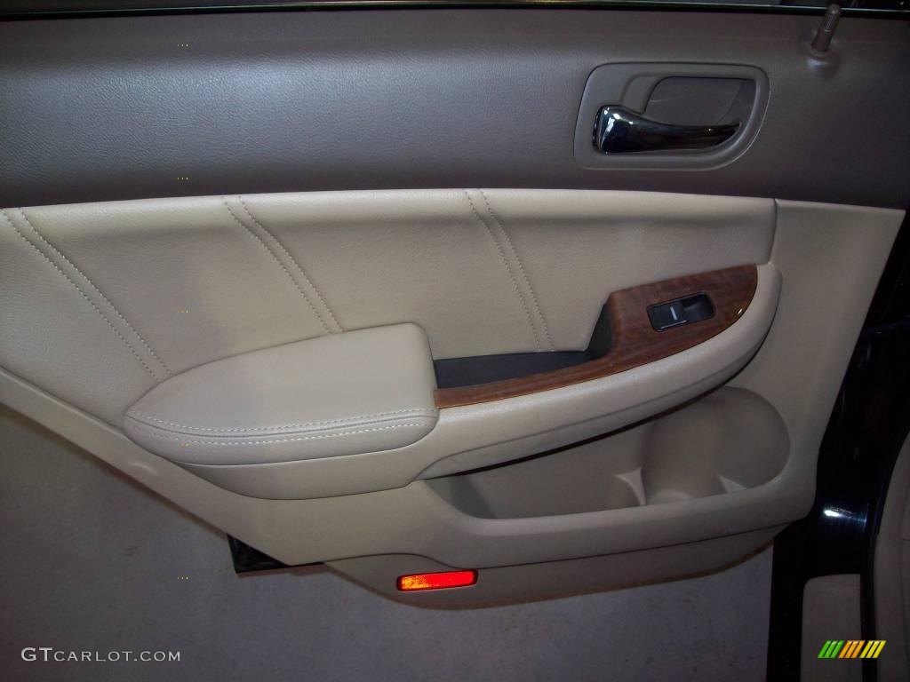 2007 Accord EX-L V6 Sedan - Nighthawk Black Pearl / Ivory photo #19