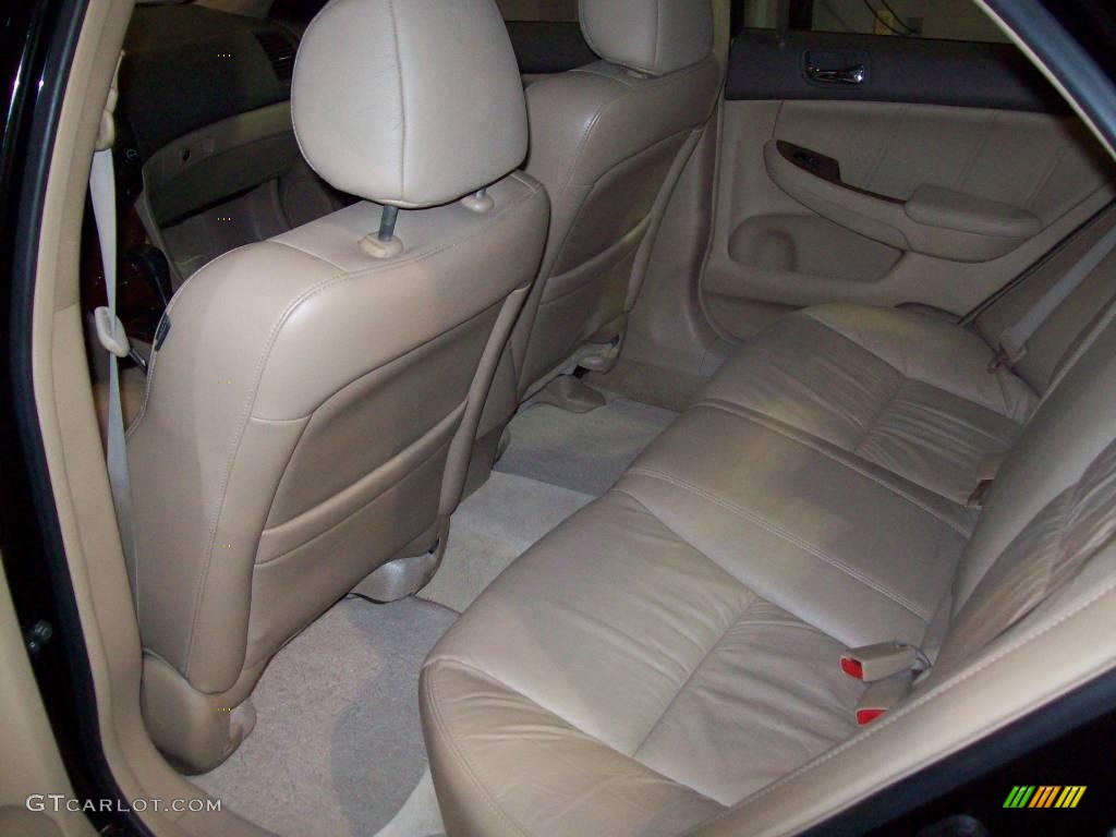 2007 Accord EX-L V6 Sedan - Nighthawk Black Pearl / Ivory photo #20