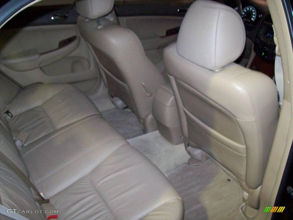 2007 Accord EX-L V6 Sedan - Nighthawk Black Pearl / Ivory photo #24