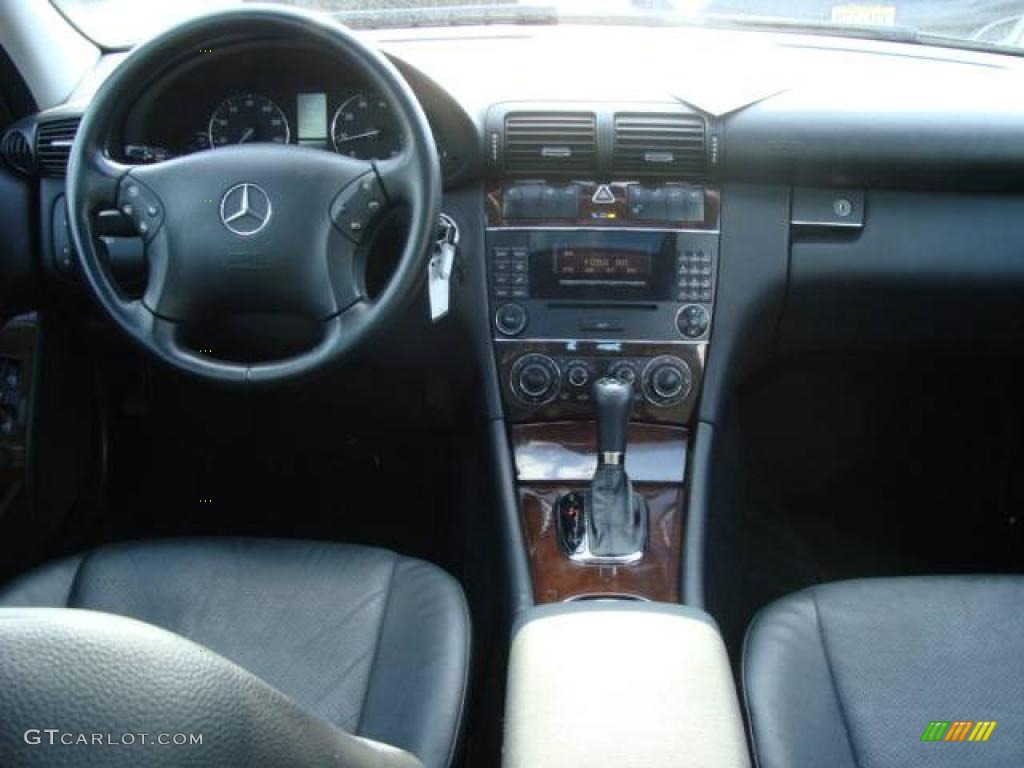 2005 C 240 4Matic Sedan - Black / Black photo #10