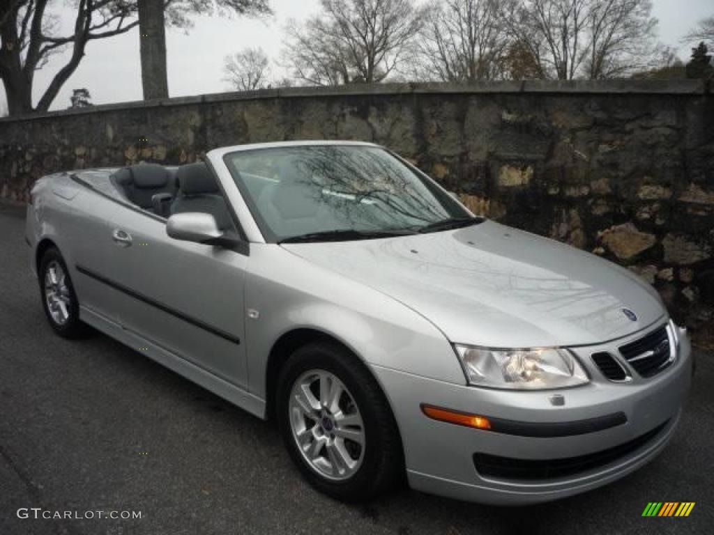 Silver Metallic Saab 9-3