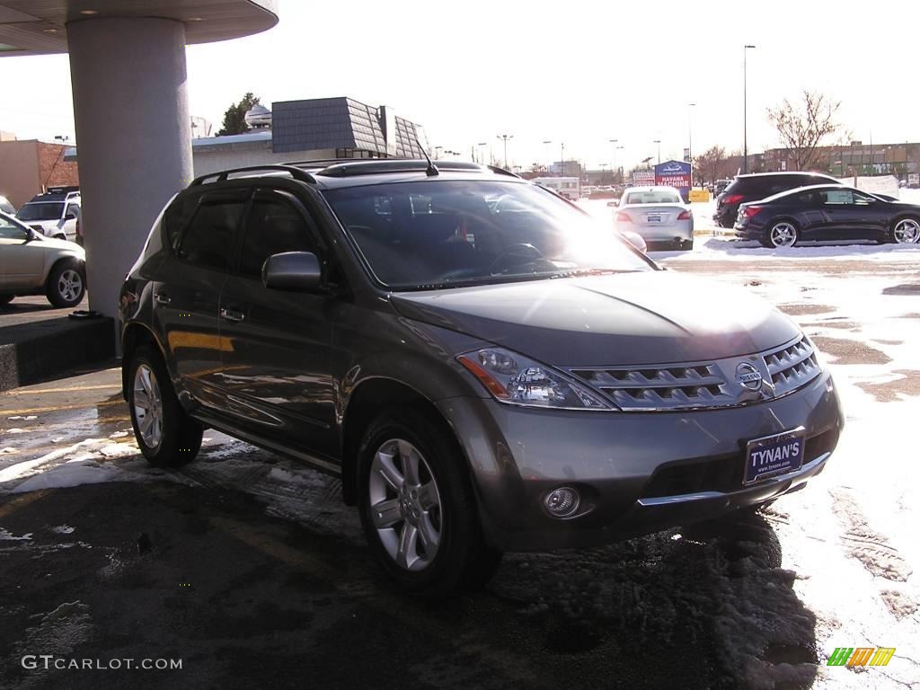 2007 Murano SL AWD - Platinum Pearl Matallic / Charcoal photo #3