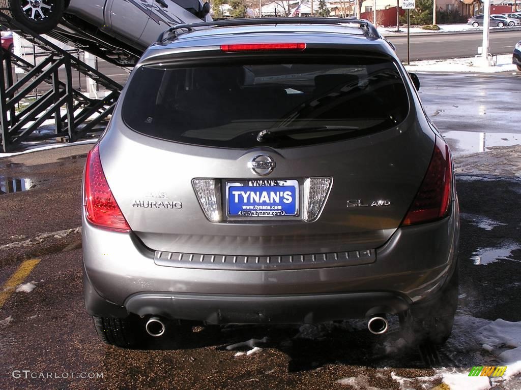 2007 Murano SL AWD - Platinum Pearl Matallic / Charcoal photo #5