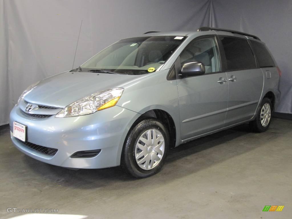 2006 Sienna CE - Blue Mirage Metallic / Stone Gray photo #1