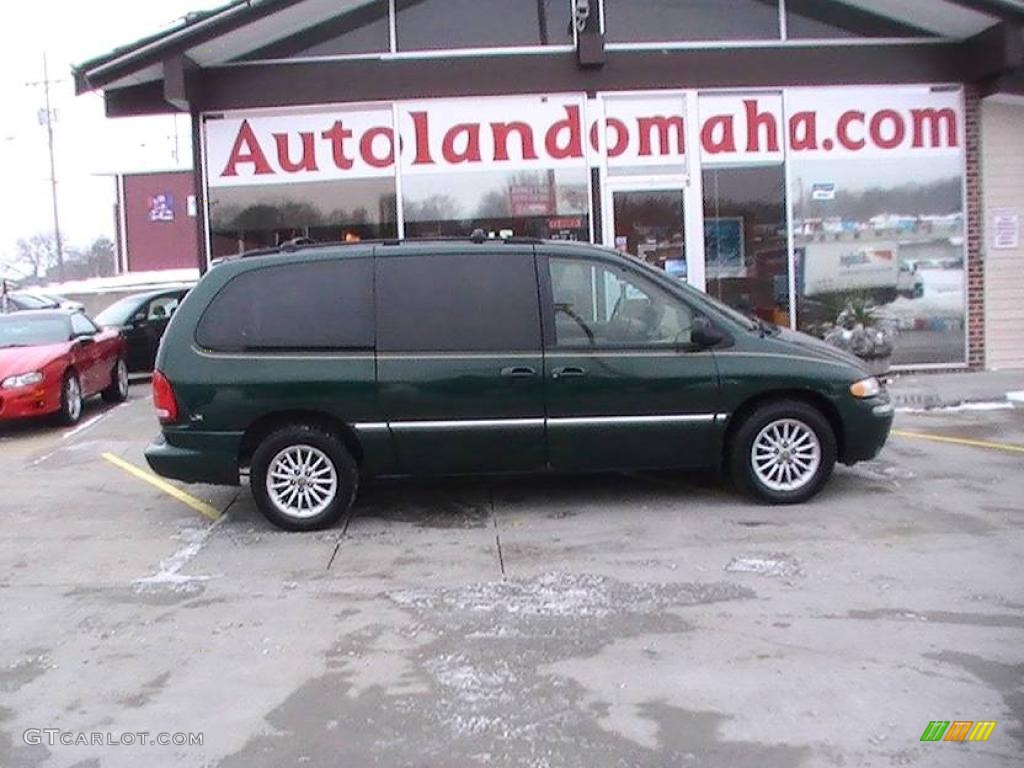 1999 Town & Country LX - Forest Green Pearl / Camel photo #1