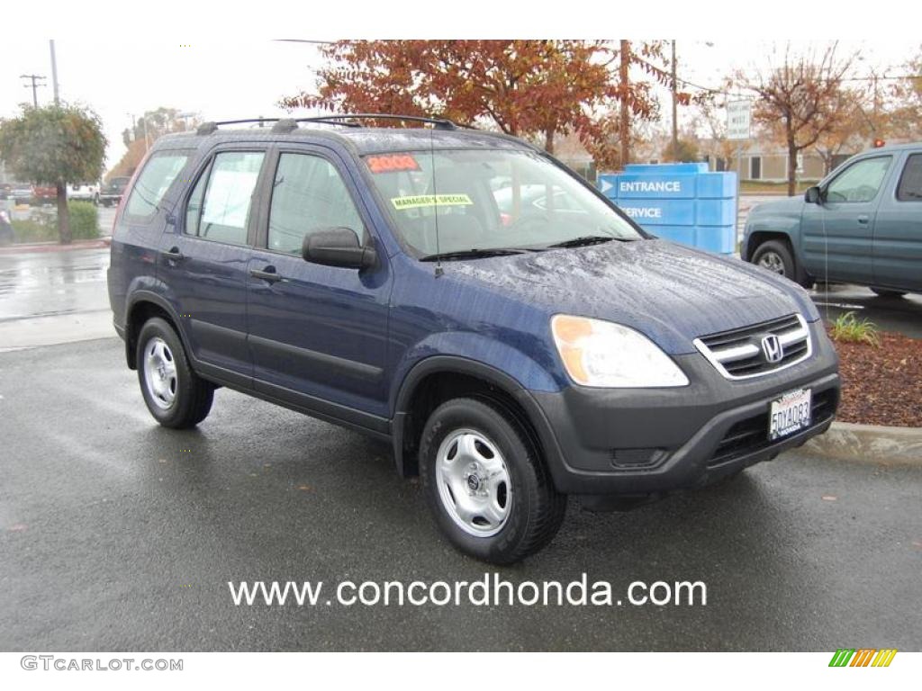 2003 CR-V LX - Eternal Blue Pearl / Black photo #1
